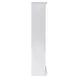 Magnolia Manor Antique White and Weathered Bark 60" Bookcase