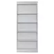 Camellia Manor Antique White and Weathered Bark 72" Bookcase