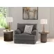 Tyson Slate Chair with Cuddler Cushion