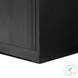 Adolfo Modern Black Ash 4 Door Sideboard