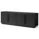 Adolfo Modern Black Ash 4 Door Sideboard