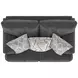 Tyson Slate 68" Loveseat with Cuddler Cushions
