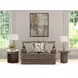 Tyson Hazel 68" Loveseat with Cuddler Cushions