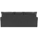 Tyson Slate 93" Sofa with Cuddler Cushions