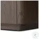 Valen Rustic Brown Oak Veneer 4 Door Sideboard