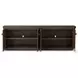 Valen Rustic Brown Oak Veneer 4 Door Sideboard