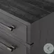 Adolfo Modern Black Ash 3 Drawer Nightstand