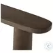 Valen Rustic Brown Oak Veneer 78" Console Table