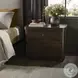 Valen Rustic Brown Oak Veneer 3 Drawer Nightstand