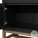 Fiona Black Raffia 5 Drawer Sideboard