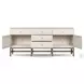 Fiona Ivory Painted Raffia 5 Drawer Sideboard
