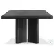 Castro Dark Espresso Reclaimed French Oak 118" Rectangular Dining Table
