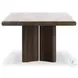 Castro Grey Reclaimed French Oak 118" Rectangular Dining Table