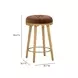 Oodle Bronze Performance Vegan Mohair Upholstered Counter Height Stool