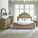 Camellia Manor Weathered Bisque 7 Drawer Dresser with Mirror
