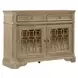 Magnolia Manor Weathered Bisque 2 Door Buffet