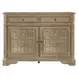 Magnolia Manor Weathered Bisque 2 Door Buffet