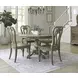 Southern Manor Weathered Bisque 5 Piece Extendable Pedestal Base Dining Set