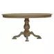 Magnolia Manor Weathered Bisque 42" Round Dining Table