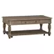 Magnolia Manor Weathered Bisque Rectangular Cocktail Table