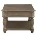 Magnolia Manor Weathered Bisque Rectangular Cocktail Table