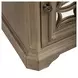 Magnolia Manor Weathered Bisque Rectangular Chairside Table