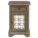Magnolia Manor Weathered Bisque Rectangular Occasional Table Set