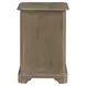Magnolia Manor Weathered Bisque Rectangular Chairside Table