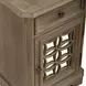 Magnolia Manor Weathered Bisque Rectangular Chairside Table