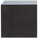 Laurel Espresso 15" Square End Table