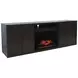 Laurel Creek Espresso 78" TV Stand with Electric Fireplace