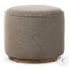 Sinclair Alessi Fawn Outdoor Round Ottoman