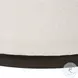 Sinclair Alessi Linen Outdoor Round Ottoman