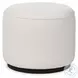 Sinclair Alessi Linen Outdoor Round Ottoman