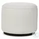Sinclair Alessi Linen Outdoor Round Ottoman