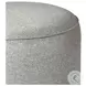 Sinclair Hayes Smoke Outdoor Round Ottoman