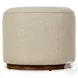 Sinclair Hayes Cream Outdoor Round Ottoman