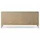 Alessio Aged Natural Oak Veneer 4 Door Sideboard