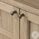 Alessio Aged Natural Oak Veneer 4 Door Sideboard