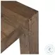 Abaso Rustic Wormwood Oak Square End Table