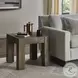 Abaso Rustic Wormwood Oak Square End Table
