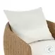 Maven Alessi Linen 35" Upholstered Outdoor Chaise