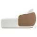 Maven Alessi Linen 35" Upholstered Outdoor Chaise