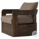 Jackson Ellor Brown Outdoor Swivel Chair