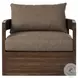 Jackson Ellor Brown Outdoor Swivel Chair
