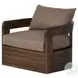 Jackson Ellor Brown Outdoor Swivel Chair