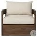Jackson Ellor Beige Outdoor Swivel Chair