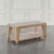 Laurel Creek Natural Rectangular Cocktail Table with Storage