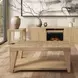 Laurel Creek Natural Rectangular Cocktail Table with Storage