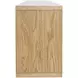 Laurel Creek Natural 78" TV Stand with Electric Fireplace